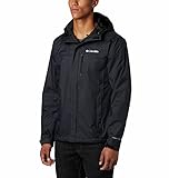 Columbia 1760061 Wasserdicht Regenjacke, Schwarz,...