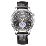 CITIZEN Herren Analog Automatik Uhr mit Leder...