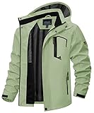 TACVASEN Funktionsjacke Herren Outdoorjacke...