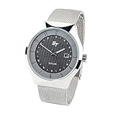 EUROtops Solar-Hybrid-Armbanduhr – Solar Uhr mit...