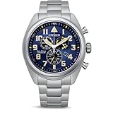 CITIZEN Herren Analog Quarz Uhr mit Titan Armband...