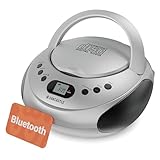 OAKCASTLE CD250 Tragbar Bluetooth Boombox |...