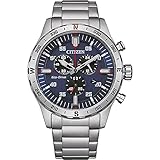 Citizen Herren Analog Quarz Uhr mit Edelstahl...